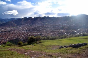Gorgeous view of Cusco!