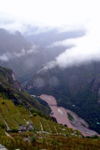 The Urubamba River.