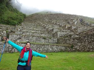 Just walking by some awesome ruins, no big deal :) PC: Amanda Hermans